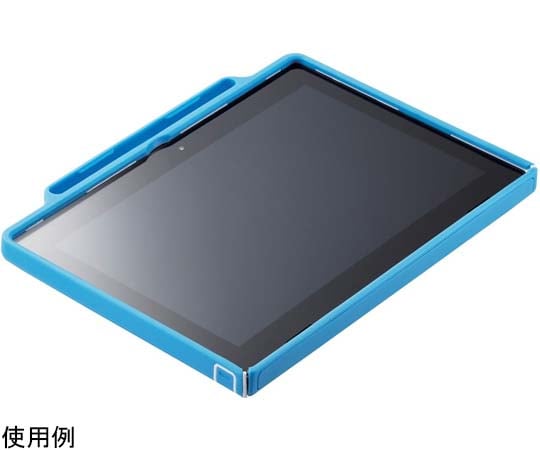 IdeaPad D330対応シリコンケース ハンドベルト付 スタンド付 キーボード対応 ブルー　TB-WDLV01SCHVBU