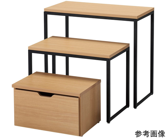 木製収納トロッコ8個 キャスター付き - 奈良県の家具