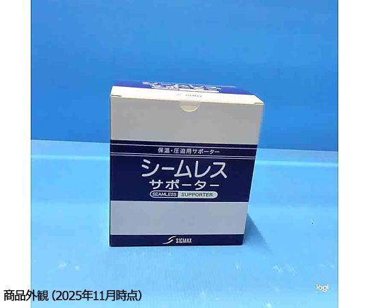 65-2336-72 保温・圧迫用サポーター シームレスサポーター ひざ 6枚入