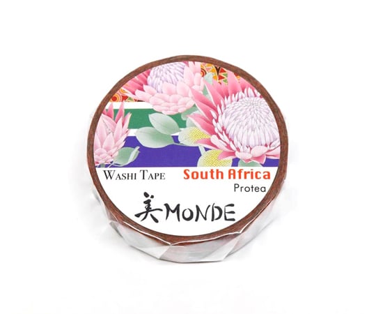 取扱を終了した商品です］美MONDE 世界の花と伝統文様 15mm×7m GRシリーズ カミイソ産商 【AXEL】 アズワン