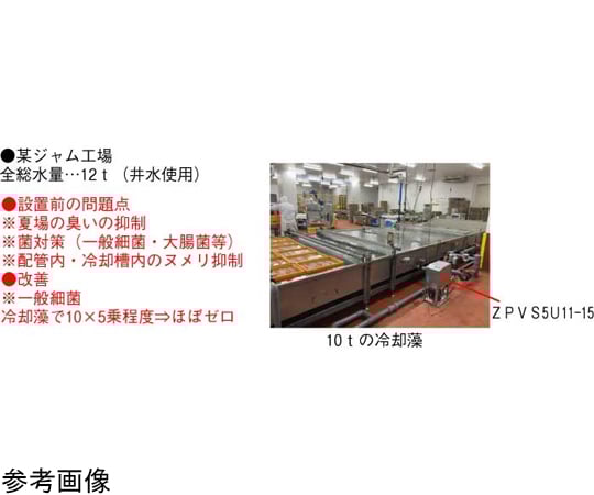 65-2513-57 除菌・浄化 水処理装置ピュアキレイザー オゾン量2.0