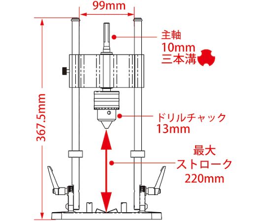 ドリルスタンドRULО　50R