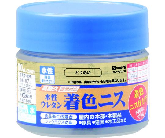 水性ウレタン着色ニス 100ML 774シリーズ カンペハピオ（KANSAI