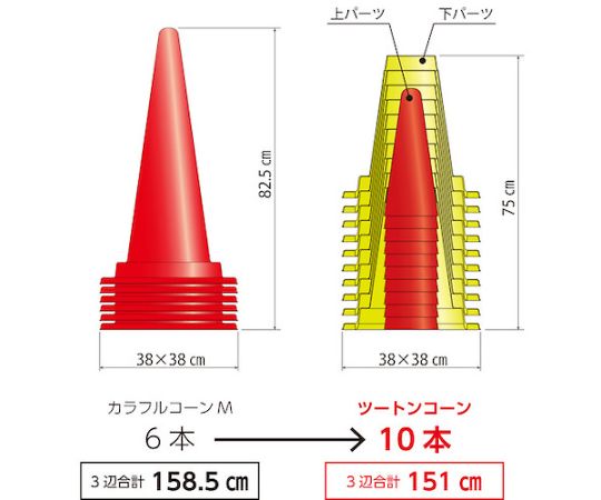 65-2531-65 Two-Tone Cone 803020 Top Parts White 80302000WHKTB 【AXEL  GLOBAL】ASONE