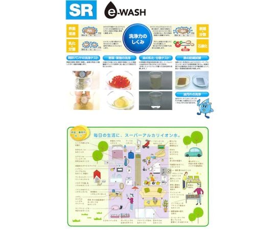 65-2579-05 SR イーウォッシュ 除菌・洗浄・消臭剤 20L EWASH