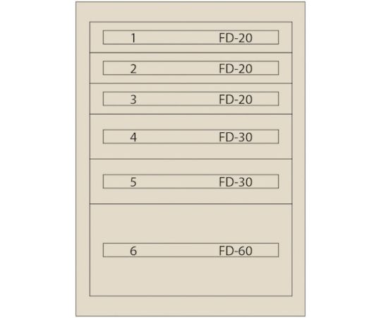 ヴィドマー ファインキャビネット FC-180 ムラテックKDS 【AXEL】 アズワン