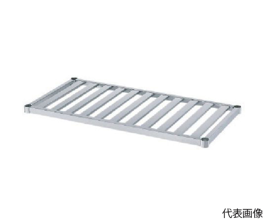 ステンレス作業台用スノコ棚 間口1488×奥行438×高さ40　S-15045