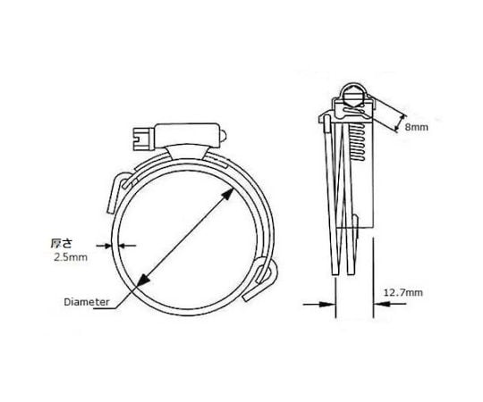 SYバンド400mm 1箱（10個入）　SY188400