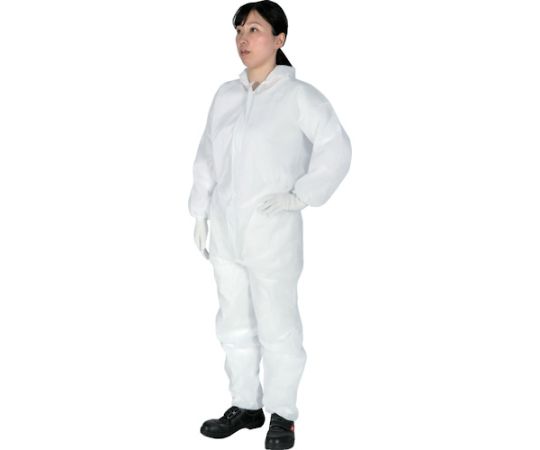 まとめ買い 不織布使い捨て保護服（1層・目付45g軽量タイプ） XLサイズ 50着入　TPSB-XLA