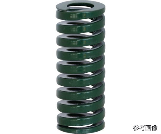 金型用ばね コイルスプリング 重荷重 外径10mm 自由長55mm　T-SSWH10-55