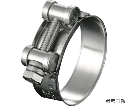 65-2696-57 Tボルトホースクランプ 240～252mm TTHC-22252 【AXEL