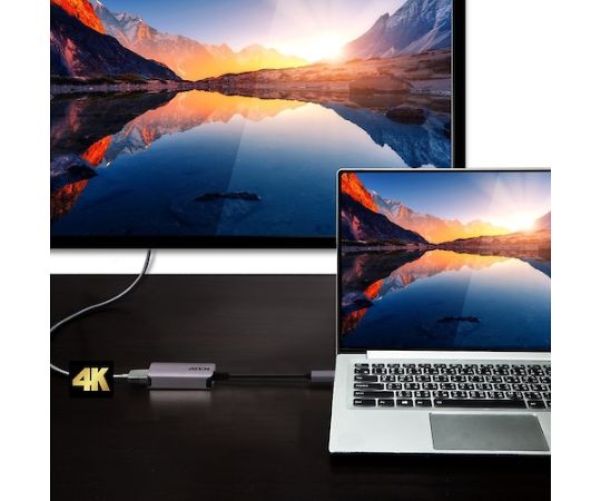 ビデオ変換器 USB Type-C to HDMI/4K対応　UC3008A1