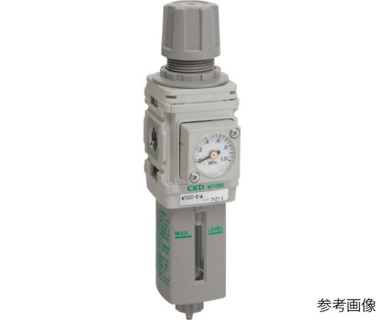 CKD エアフィルタ 白色シリーズ F6000-25N-W-F