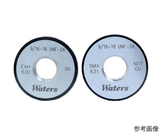 ＷＡＴＥＲＳ ユニファイねじ用リングゲージ（ＵＮＦ） 呼び寸法（ｍｍ