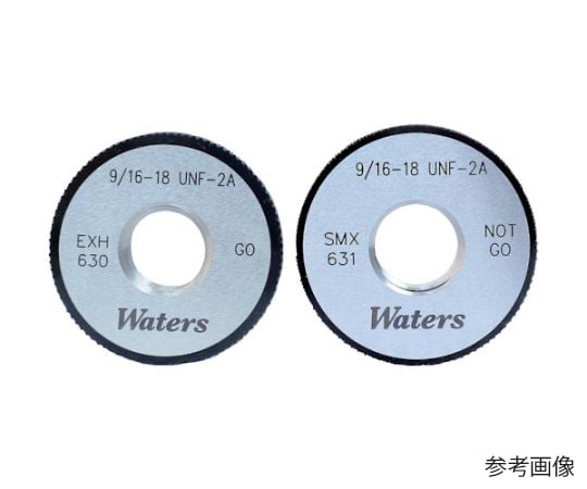 65-2713-53 ユニファイねじ用リングゲージ（UNF） 呼び寸法（mm）NO.3