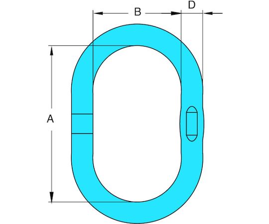 G-100マスターリンク X-001 8.9t　X-001-22