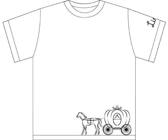 取扱を終了した商品です］ぬりえができる親子リンクTシャツBOOK LI