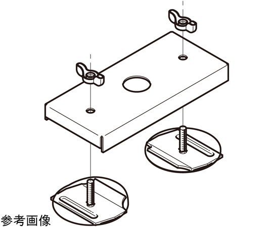 65-2827-05 電線管接続金具 1箱（10個入） EU1P22 【AXEL】 アズワン