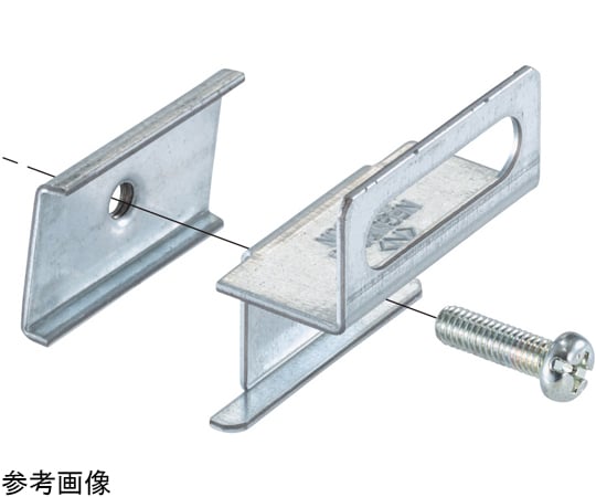 65-2835-96 ボックス支持ボルト取付金具 1箱（10個入） MSB100N