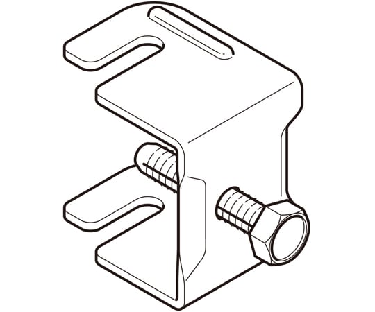 親桁部 ダクター固定金具  10個入り RDH1-10 65-2846-24 親桁部 ダクター固定金具 1箱（10個入） RDH1 【AXEL