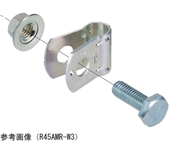 65-2913-69 RVラック中間支持金具HDZ 1箱（10個入） Z-R45AMR-W3