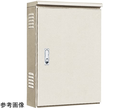 河村電器産業 FXL1470-25 盤用キャビネット 鉄板製/屋内用　露出形/鉄製基板/ルーバー付 ベージュ 河村電器産業 FXL1470-25 盤用キャビネット 鉄板製⁄屋内用 露出形⁄鉄製