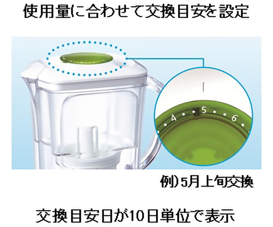 トレビーノ ポット型浄水器 高除去（12項目クリア）タイプ PT306SV