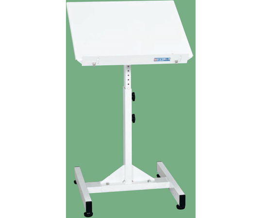 サカエサポートスタンド 500×400×690～950（傾斜0°時）mm パールホワイト　TS-54AW