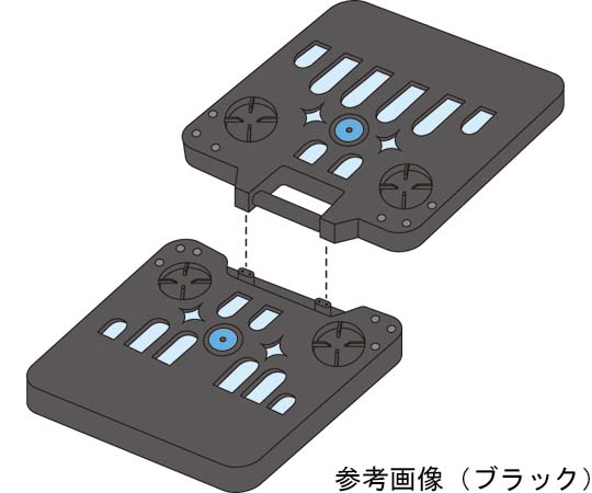 65-3392-27 サカエメッシュキャリー 430×620×118mm（エラストマー車 2