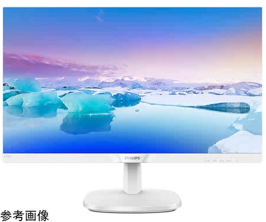 65-3419-27 フル HD 液晶モニター 21.5型/1920×1080/HDMI D-Sub DisplayPort  /ホワイト/スピーカー：あり 223V7QJAW/11 【AXEL】 アズワン