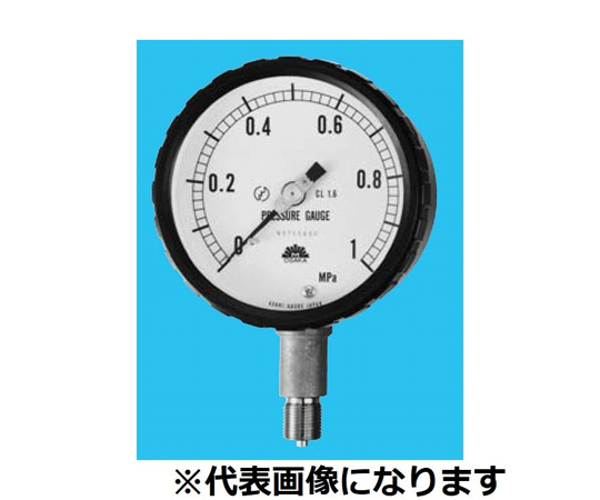 旭計器 密閉形圧力計 A形 圧力範囲（MPA）：0～2.5 1個 315-A231X2.5MPA-