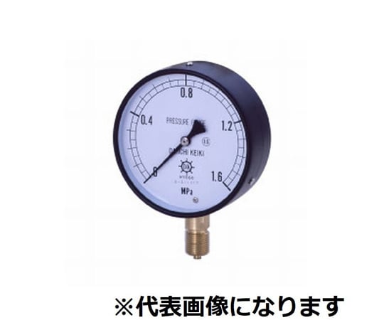 65-3591-70 IPT一般圧力計 蒸気用 A型 φ100 G1/2 0～0.06MPA AMS1/2