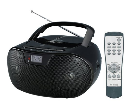 WINTECH AM/FMチューナー搭載 リモコン付きSD/USB/CDラジオ KC-153USB パールホワイト FMワイドバンド MP３ WINTECH AM⁄FMチューナー搭載 リモコン付きSD⁄USB⁄CDラジオ CD