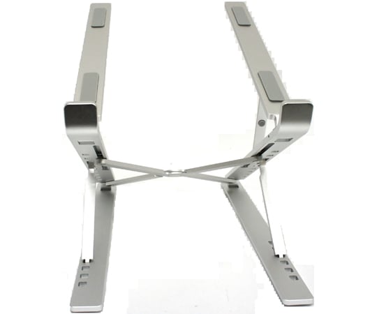 65-3685-26 折りたたみ式ノートパソコンスタンド 2段式 角度高さ調整