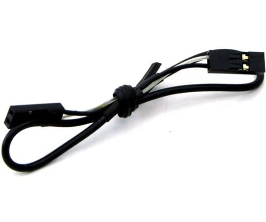 65-3734-48 QIケーブル2S-2S シールド線/200mm 311-326 【AXEL】 アズワン