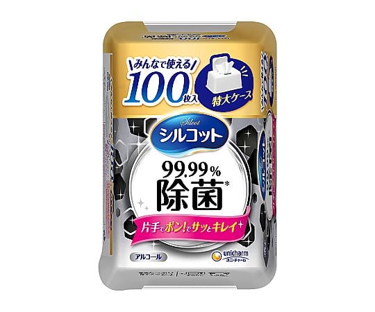 65-3865-80 シルコット99.9％除菌ウェットティッシュ アルコールタイプ