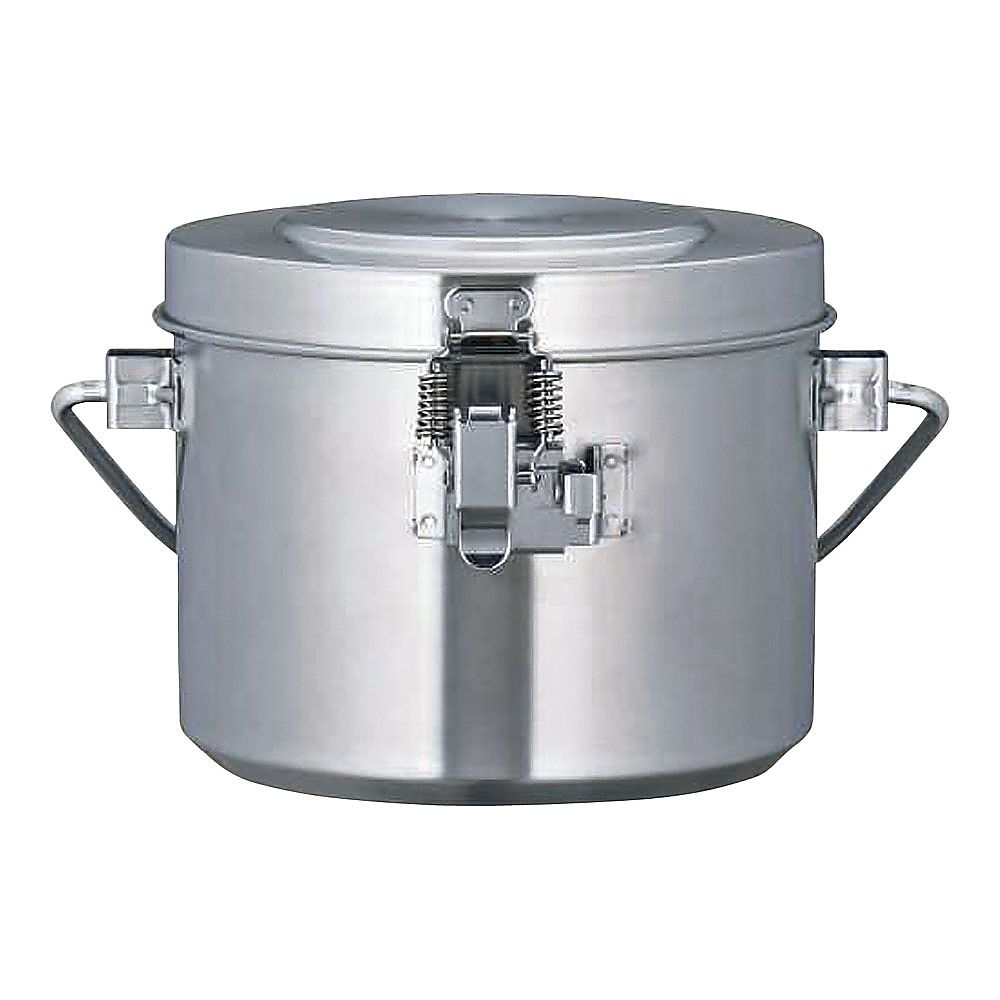 18-8高性能保温食缶シャトルドラム 内フタ付　GBL-04C