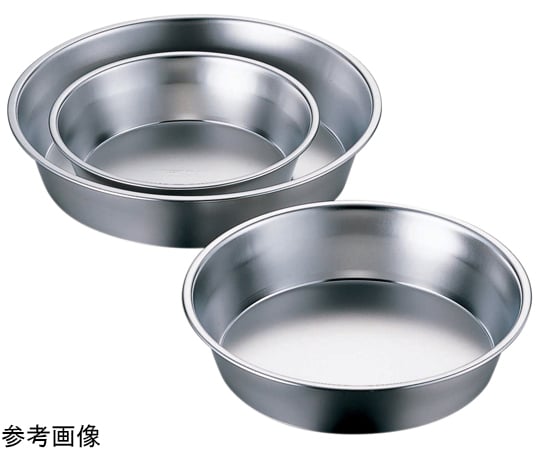 65-3907-86 ステンレス 丸型トレー 15cm 99815 【AXEL】 アズワン