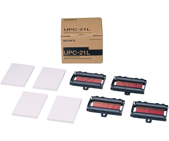 カラービデオプリンター用プリント用紙 カラープリントパック UPC-21