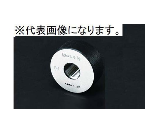 測範社 メートルネジリングゲージ ネジ径38mm ピッチ1.5mm GR2 38-1.5 1個-