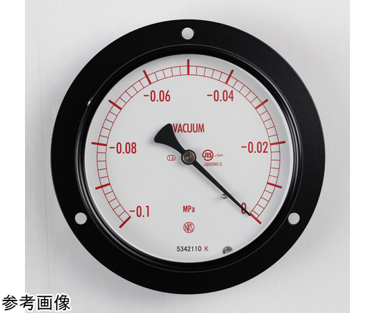 65-4282-07 普通形圧力計（Φ100） 埋込形D枠（取付穴） 4MPa