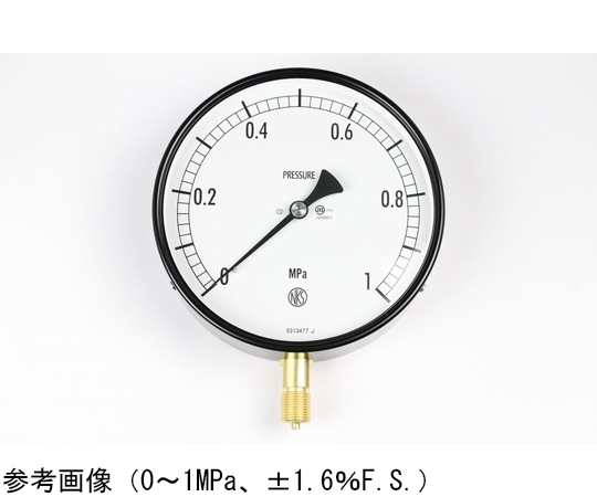 65-4290-18 普通形圧力計（Φ150） 立形A枠 6MPa AG10-131 【AXEL