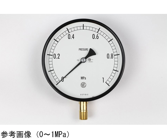 65-4290-83 普通形圧力計（Φ150） 立形A枠 1.6MPa AG10-181 【AXEL