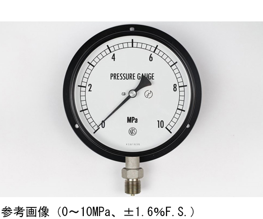 旭計器 密閉形圧力計 A形 圧力範囲（MPA）：0～50 1個 315-A631X50MPA-
