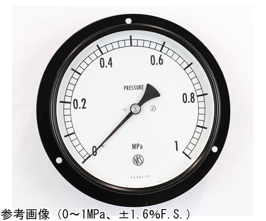 65-4291-89 普通形圧力計（Φ150） 埋込形D枠（取付穴） 30MPa AG15-241