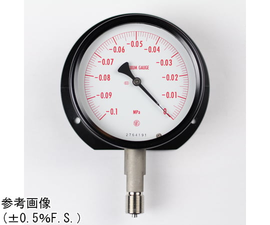 0.5級圧力計（100Φ） -0.1～0MPa 真空計（負圧計）　GA11-233