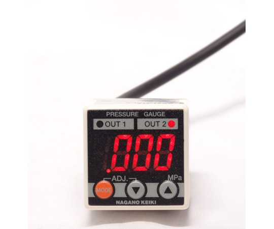 小形デジタル圧力計 アナログ出力1～5V DC GCシリーズ 長野計器 【AXEL
