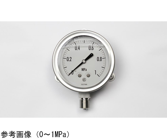 長野計器 グリセリン入圧力計（100Φ） 0.6MPa 1個 GV42-243-