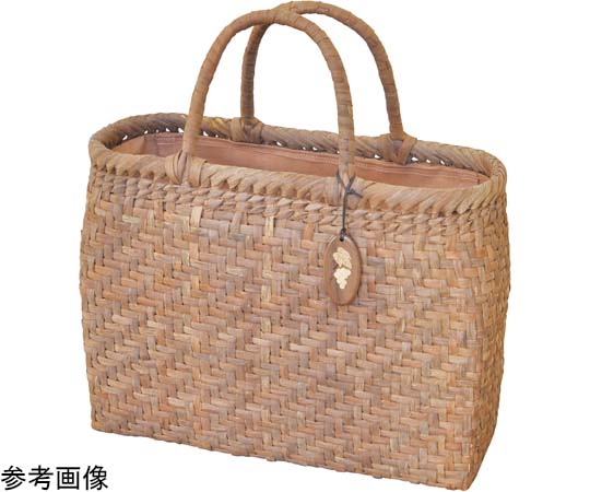 山葡萄網代 山葡萄かごバッグ 細網代（大）肩掛け 横長 - くらし舎