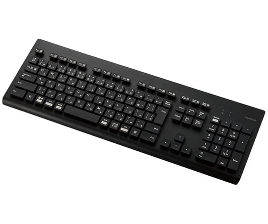 65-4347-24 キーボード Bluetooth ワイヤレス メンブレン式 フルサイズ